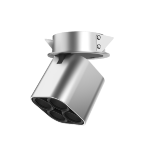 Magnus Semi-Recessed Square Superspot 4X
