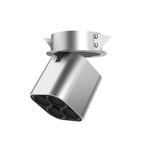 Magnus Semi-Recessed Square Superspot 4X